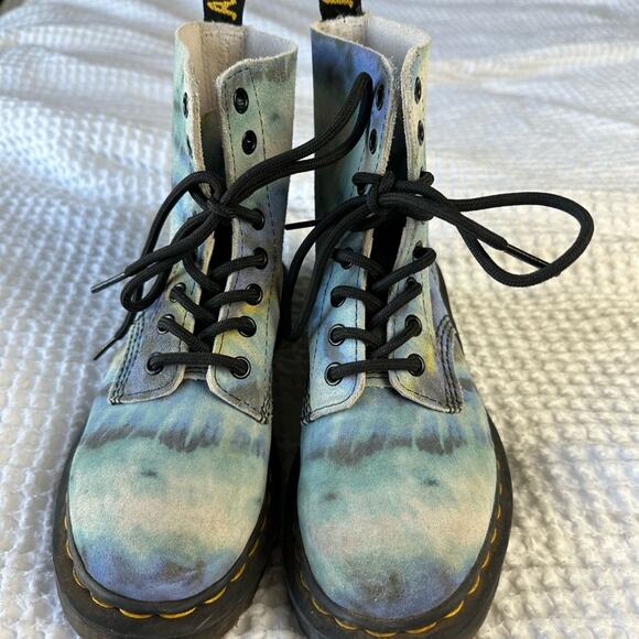 Dr Martens Tie Dye Leather Suede
Lace Up Boots Womens Size 5 - Picture 10 of 15